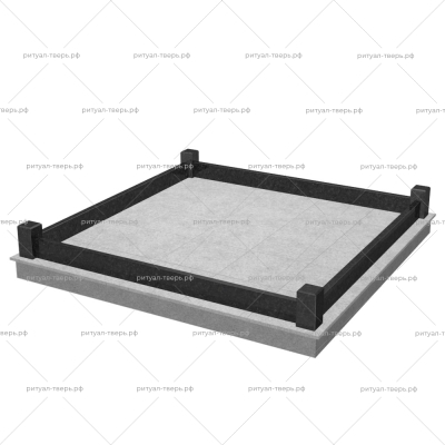 Цоколь на могилу № 3