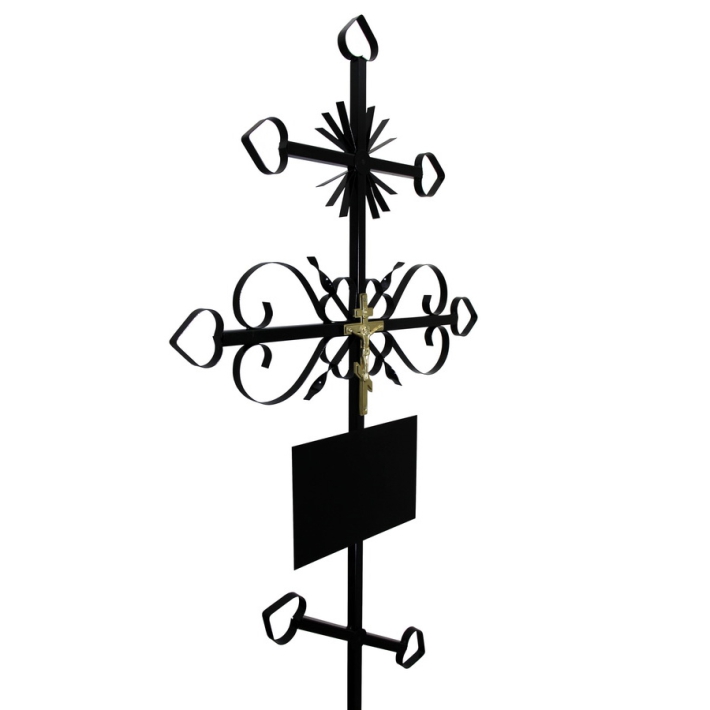 Крест металлический № 22