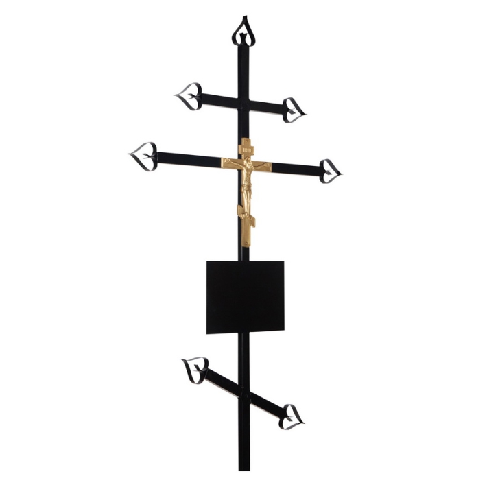 Крест металлический № 12