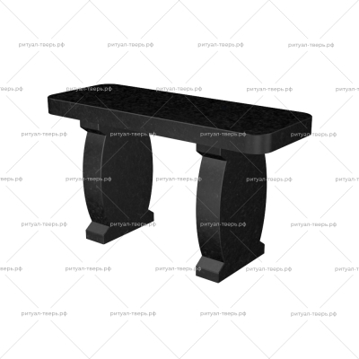 Лавочка гранитная № 11