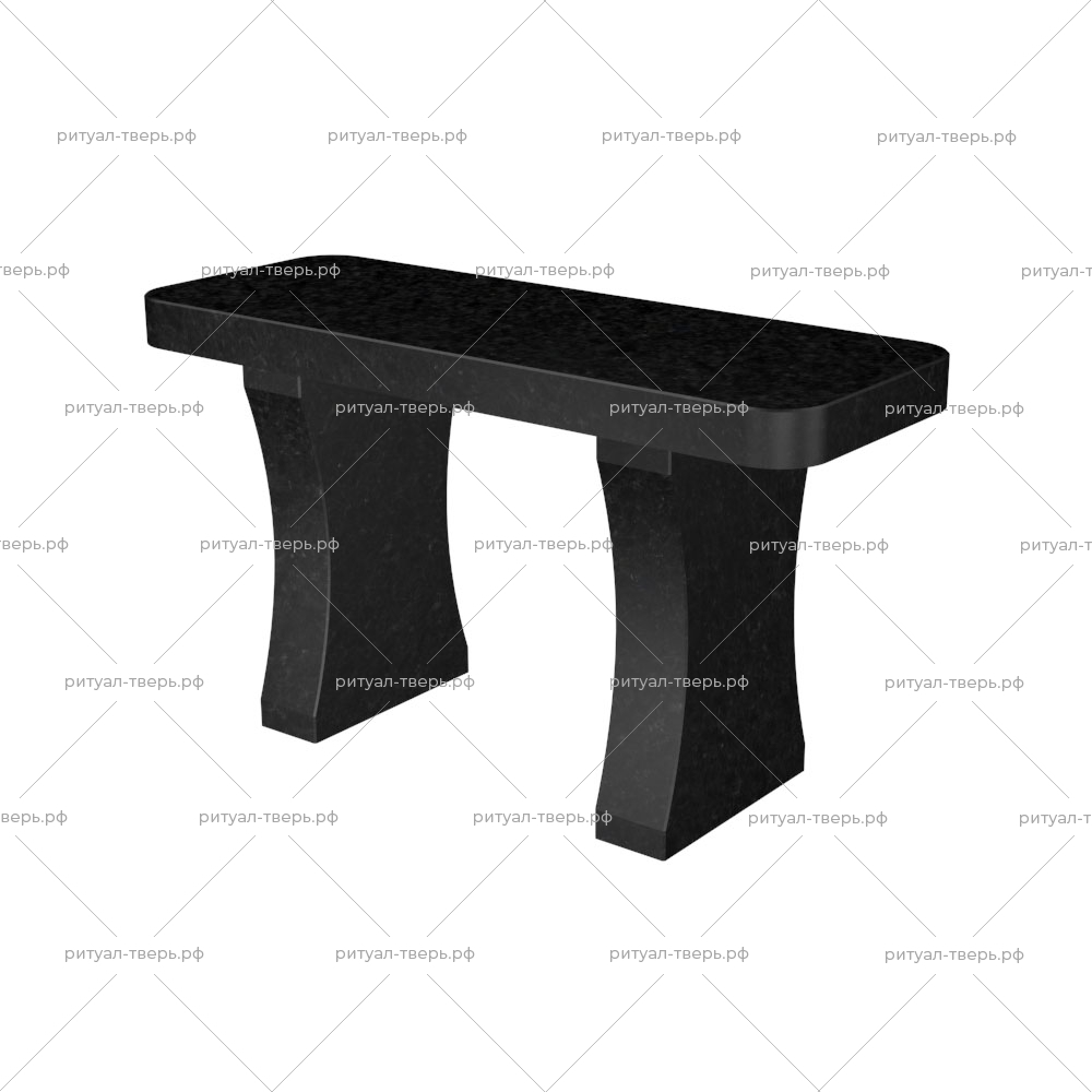 Лавочка гранитная № 8