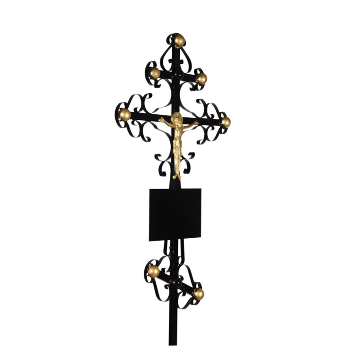 Крест металлический № 18