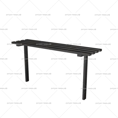 Лавочка металлическая № 1