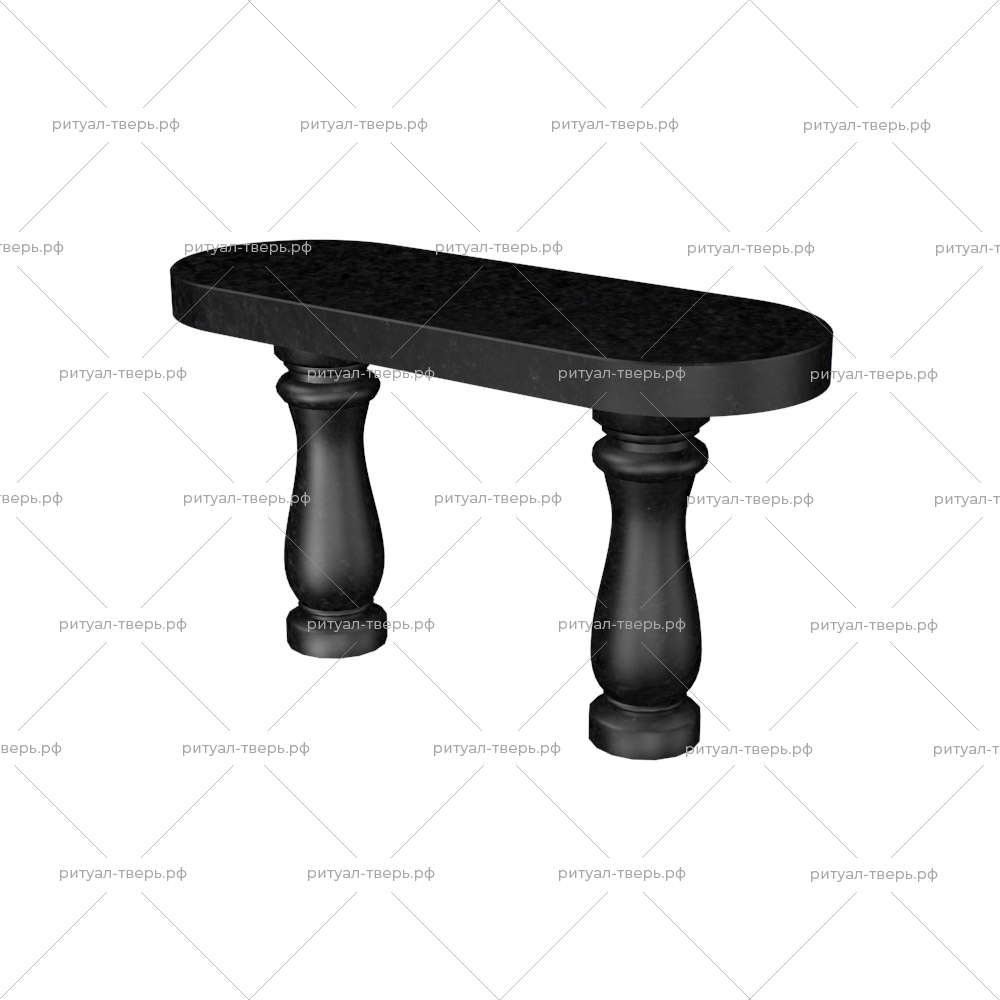 Лавочка гранитная № 18