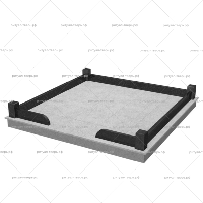 Цоколь на могилу № 5