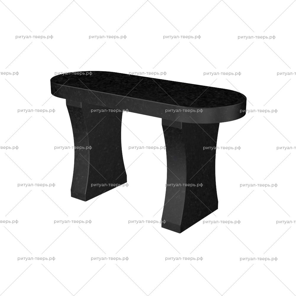 Лавочка гранитная № 9